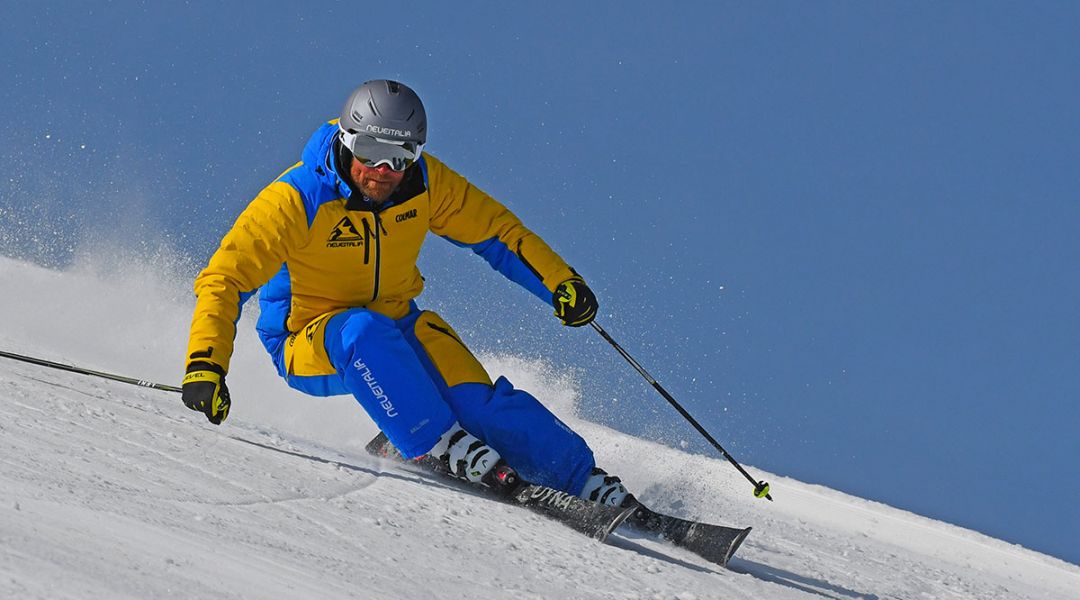 Rolando Bertolina al test di Dynastar Speed Zone 12 Ti (2020)