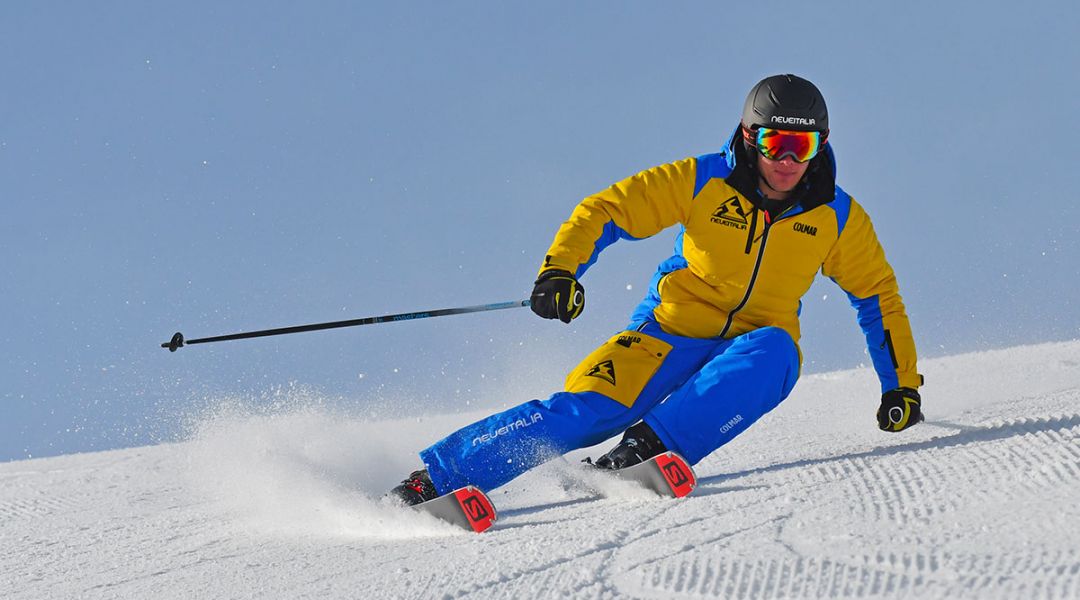 Riccardo Nardelli al test di Salomon S/Force 11 (2020)