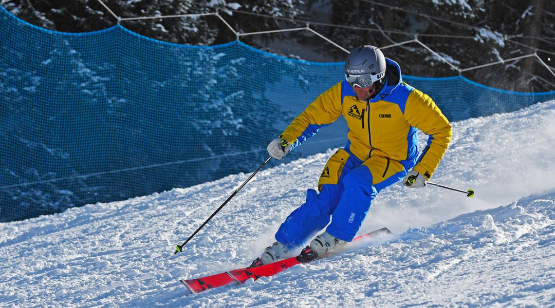 Rolando Bertolina al test di Fischer RC One 72 Multiflex (2020)