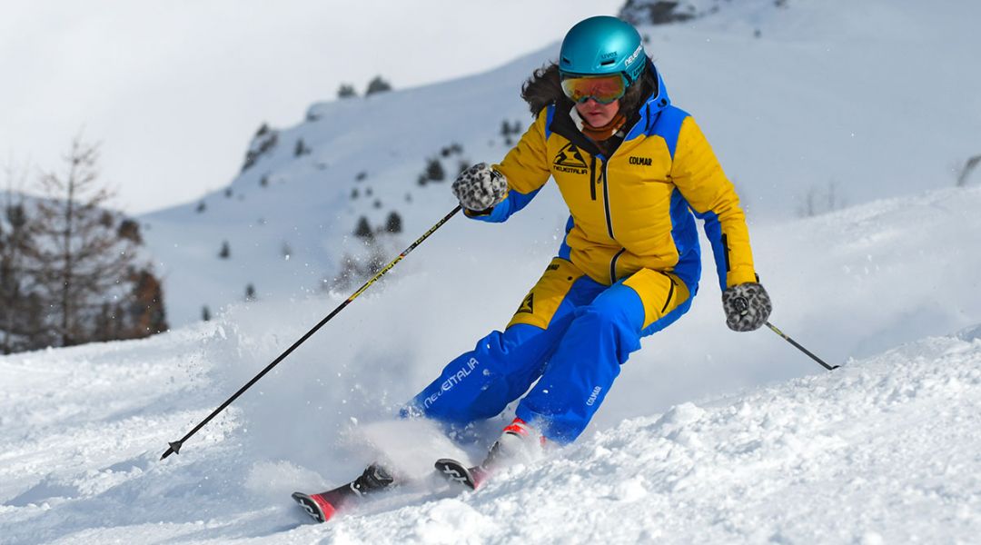 Francesca Rudisi al test di Volkl Racetiger RC (2020)