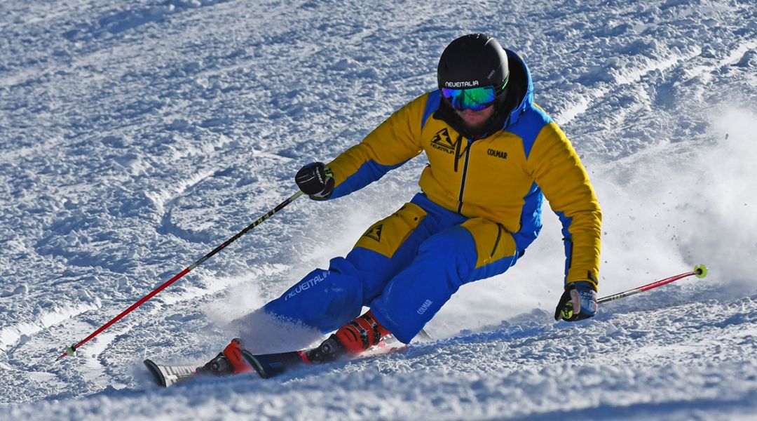 Andrea Leali al test di Rossignol React 8 Titanal (2020)